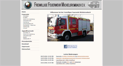 Desktop Screenshot of feuerwehr-michelsrombach.de